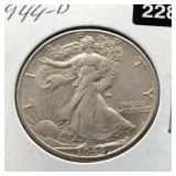 1944 - D WALKING LIBERTY HALF DOLLAR