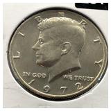 1972 - P KENNEDY HALF DOLLAR UNC