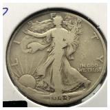 1944 - D WALKING LIBERTY HALF DOLLAR