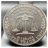 FREEDOM BELL SILVER ROUND - ONE OUNCE