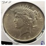 1923 PEACE DOLLAR - BU