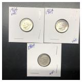 ROOSEVELT DIMES (#3) 1964 UNC
