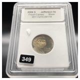 2006 S PROOF JEFFERSON NICKEL