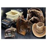 Vintage McCoy Cookie Jars/Planters & more