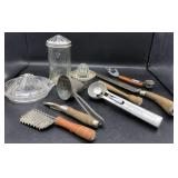 Collection of Vintage Kitchen Gadgets