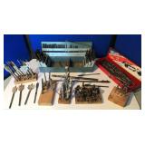 Variety of Drill Bits, Bit Tips & Index Files