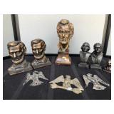 Lincoln, Washington, Jefferson & Eagles