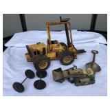 Vintage Tonka Forklift & Plow