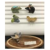 Wade Whimsy Blue Bird Ring Dish & More