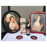 Vintage Coca-Cola Tin Trays & more