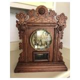 Antique Gingerbread Mantle Clock