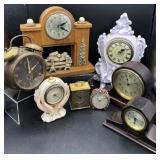 Collection of Vintage & Antique Clocks