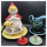 Rare Hull Pottery "Little Red Riding Hood" & More
