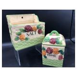 Salt Box and Pepper Jar