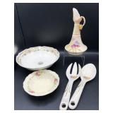 Porcelain Bowl, Ewer, Serving Set & more