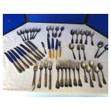 Large collection of Vintage Flatware/Bakelite