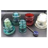 Collection of Vintage Insulators and more