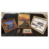 Original Charcoal and other Artwork