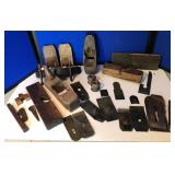 Antique Wood Plane Parts and Blades