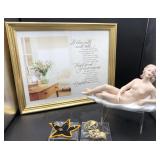 Rare Art Deco Wallendorf Reclining Porcelain Nude