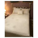 Full Brass Headboard On Hollywood Frame