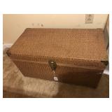 Whicker Woven Storage Trunk