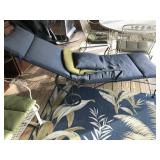 Wrought Iron Chase Lounge