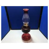 Ruby Red Oil Lamp