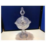 Leaded Crystal Compote Candy Bowl