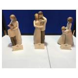 Willow Tree Sculptures: Together, Son & Daughter