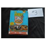 1991 Desert Storm Trading Cards Unopened Box NOS