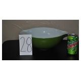 Vintage Green Pyrex Bowl