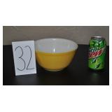Vintage Small Yellow Pyrex Bowl