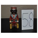 Cast Iron Black Americana "Bellhop" Bank