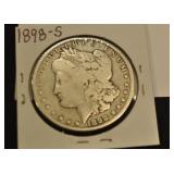 1898-S Morgan Silver Dollar