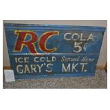 Vintage Handmade RC Cola Sign from a store in Midd