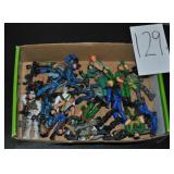Box of Toy Miltary Figures
