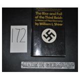 German Sign and Book Lot