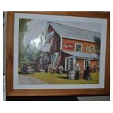 Framed General Store Coca Cola Print