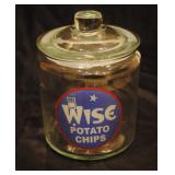 Wise Potato Chips Countertop Jar