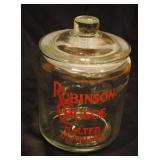 Robinson Crusoe Salted Peanuts Countertop Jar