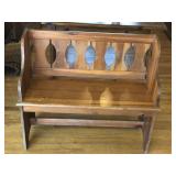 Solid Pine, lovers bench, perfect size
