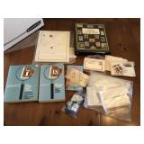 Large collection of stamps, books ++