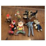 8 pcs Early Japan Dolls