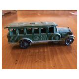 pre-war Tootsietoy Overland Bus Line Rare