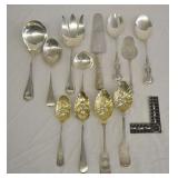 12 pcs. Silver Serving Wares