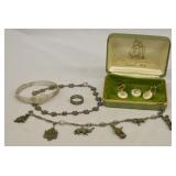 5 pcs. Vintage Ladies Jewelry