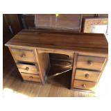 Vintage Cherry knee hole desk