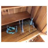 3 pcs of metal folk art, frog, grasshopper, ++