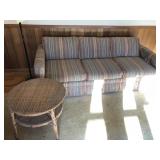 Sofa & wicker style side table